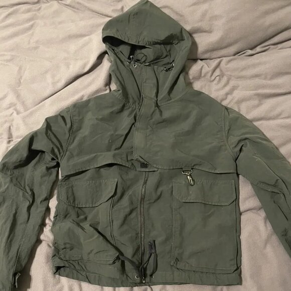 Reese Cooper Green Camo Nylon Parka/Anorak/Jacket Size Men's / US S / 1